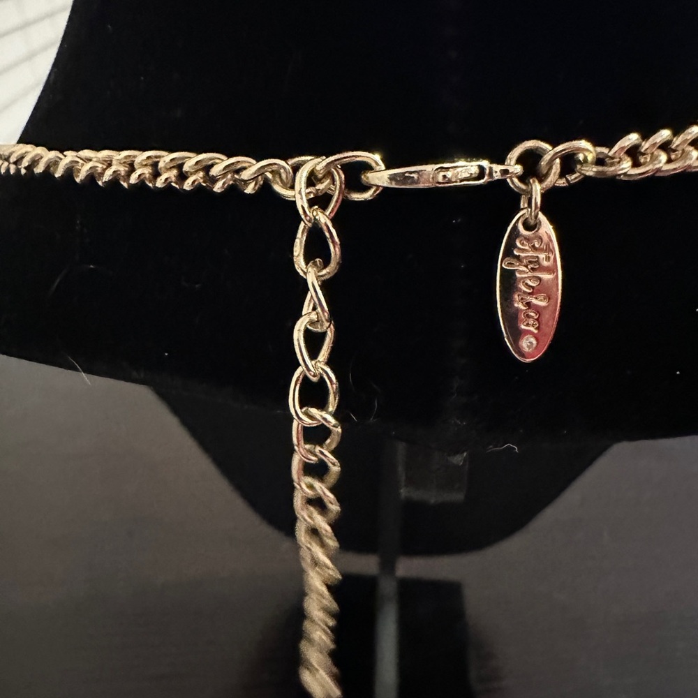 Gold & Silver Circle Necklace - Picture 5 of 7
